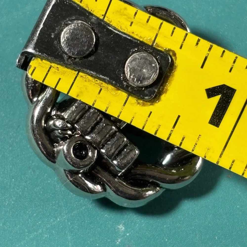 6 Pc Silver Tone Nautical Anchor Rope Acrylic Button Set Large Small Blazer Coat